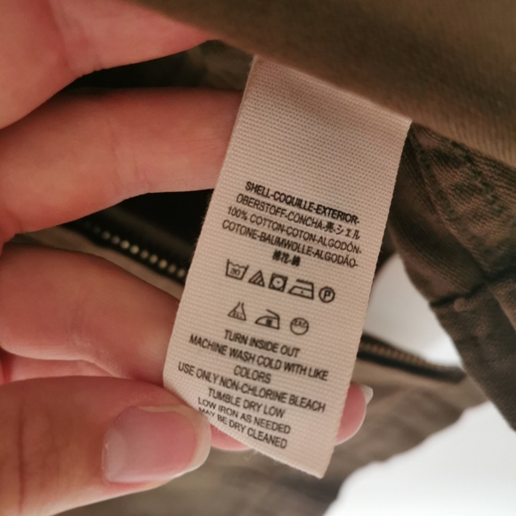 FREE PEOPLE Faye Lace Sleeve Cargo Jacket - Picture 6 of 6